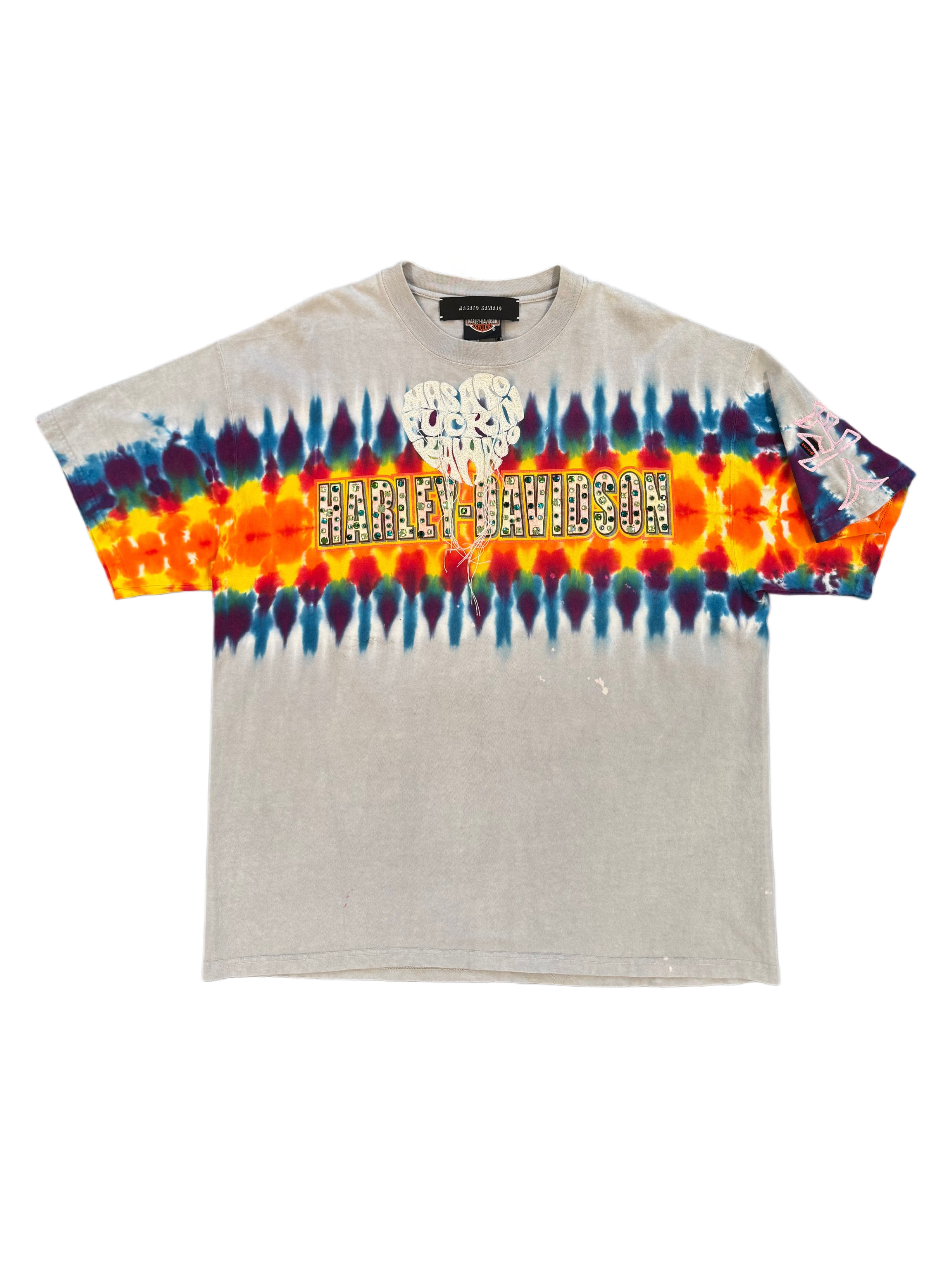 Masato Kawajo HD Orange Yellow Tie Dye Tees