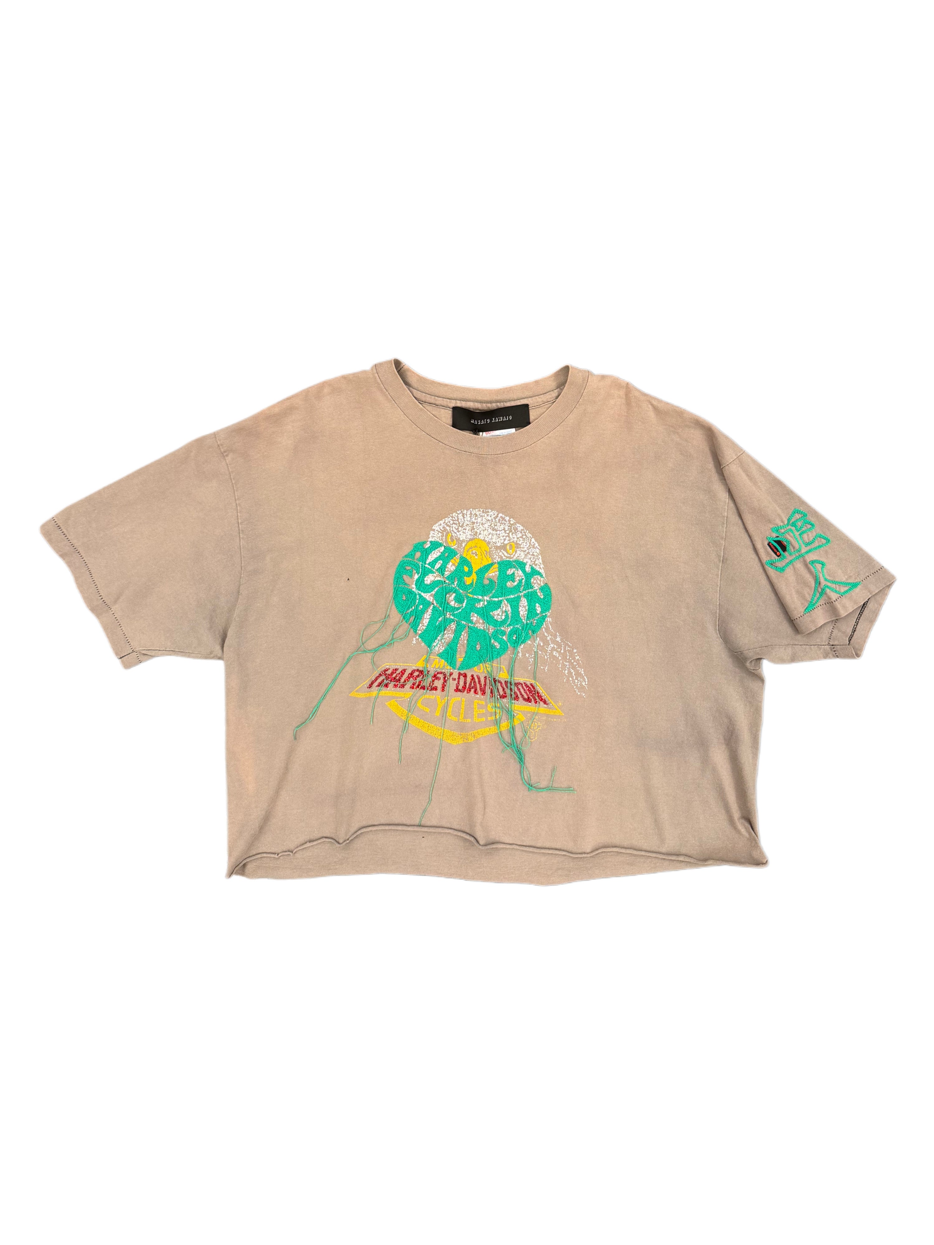 Masato Kawajo HD Eagle Cropped Tees