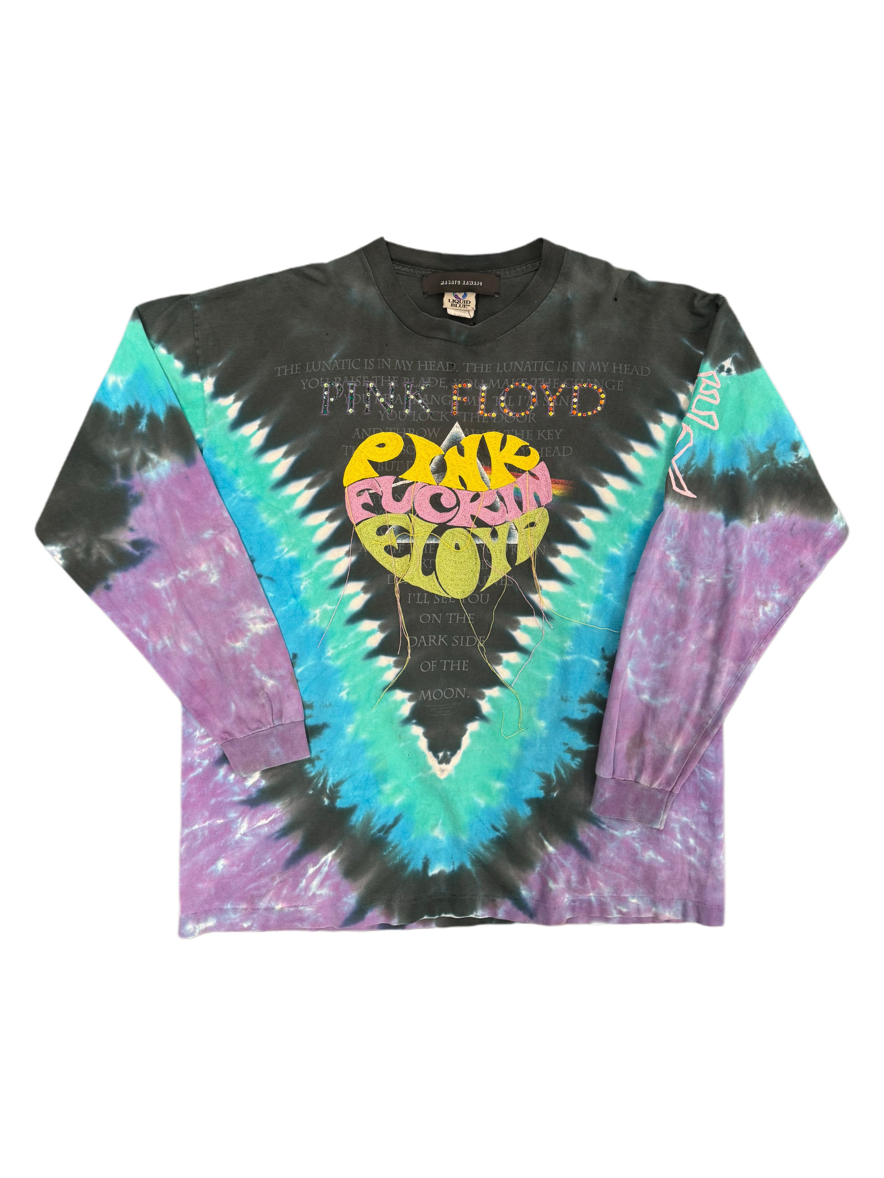 Masato Kawajo Pink Floyd Tie Dye Long Sleeves