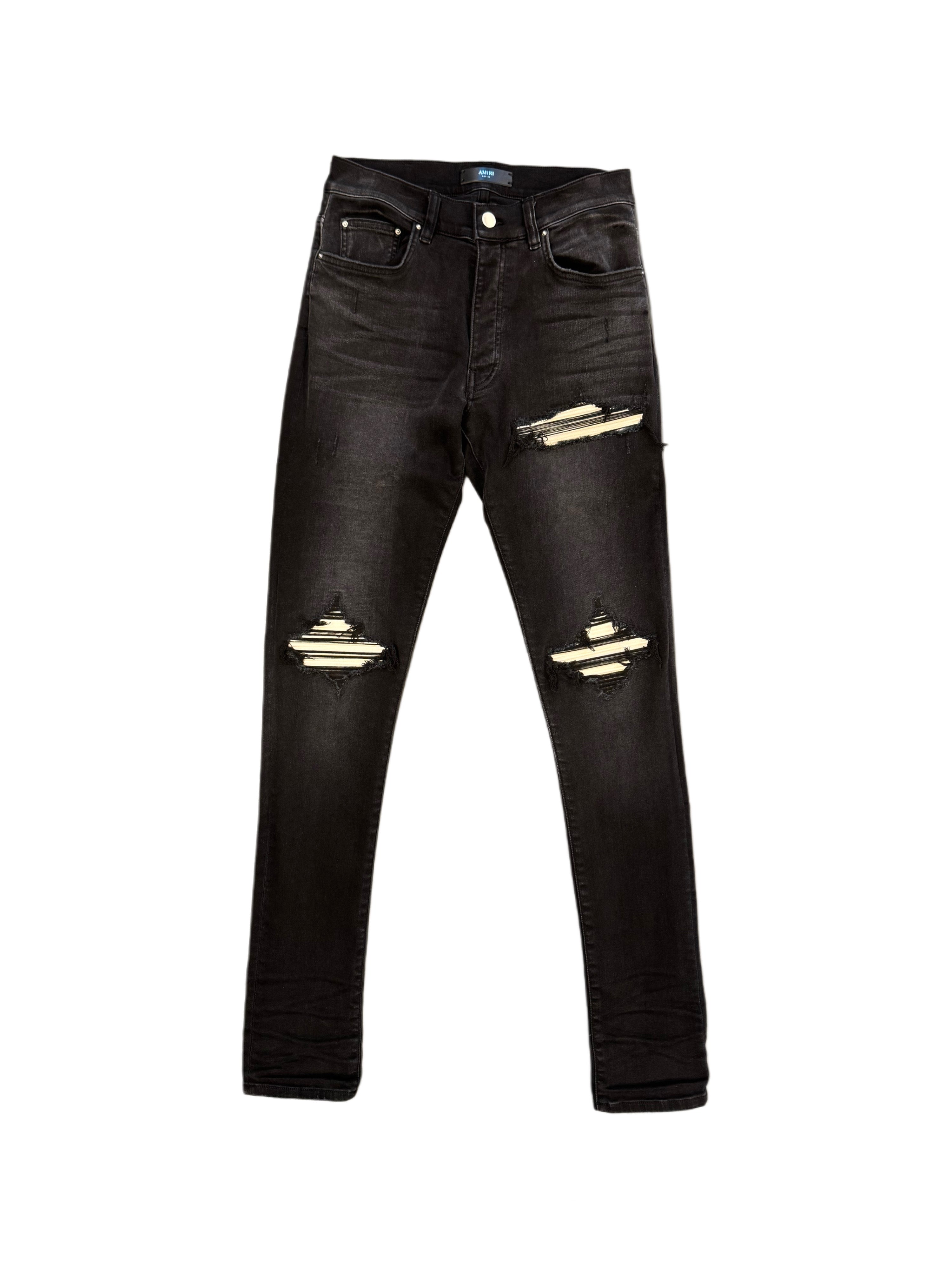 AMIRI MX1 ULTRASUEDE VINTAGE BLACK