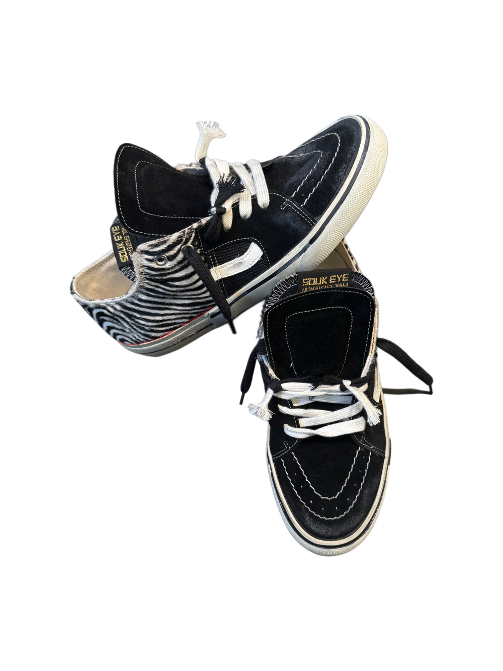 CALY STAR LOW black/zebra