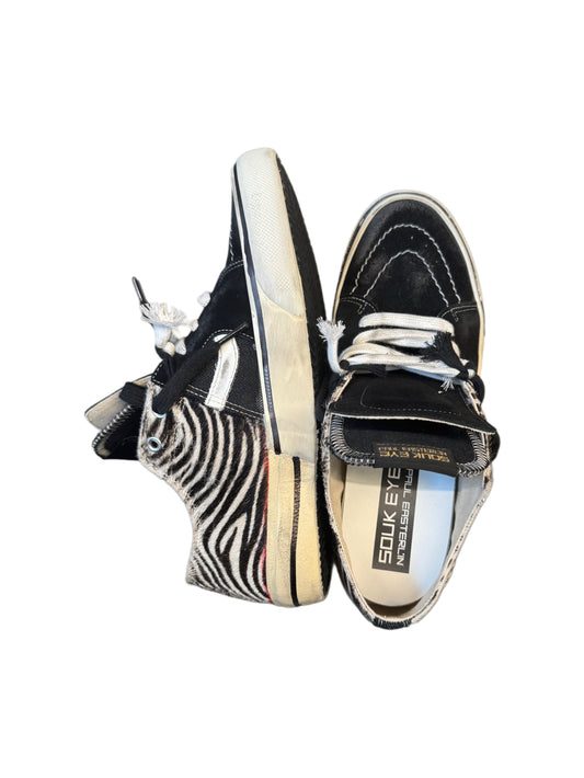 CALY STAR LOW black/zebra