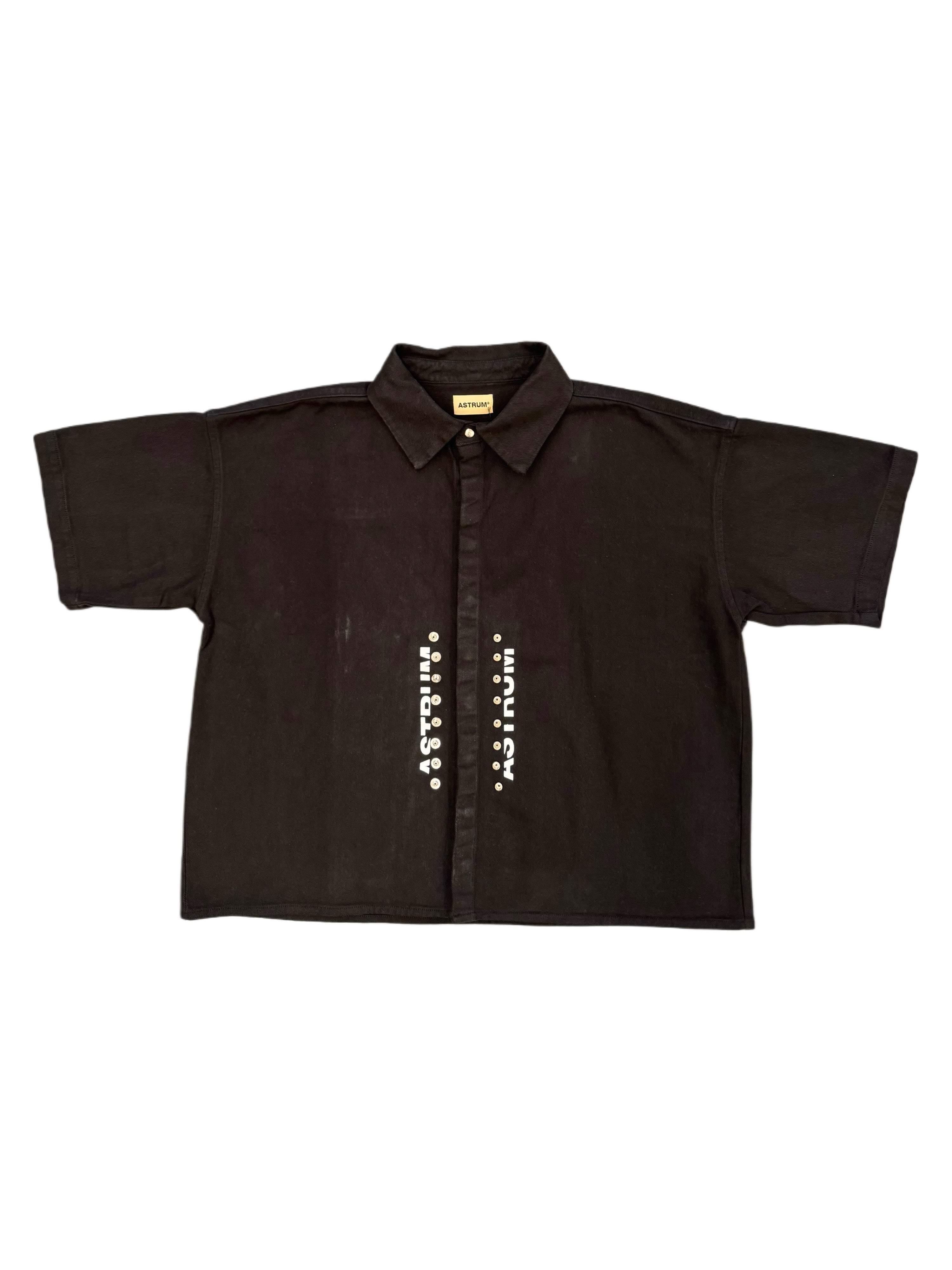 ASTRUM RIVET SHIRT - BLACK