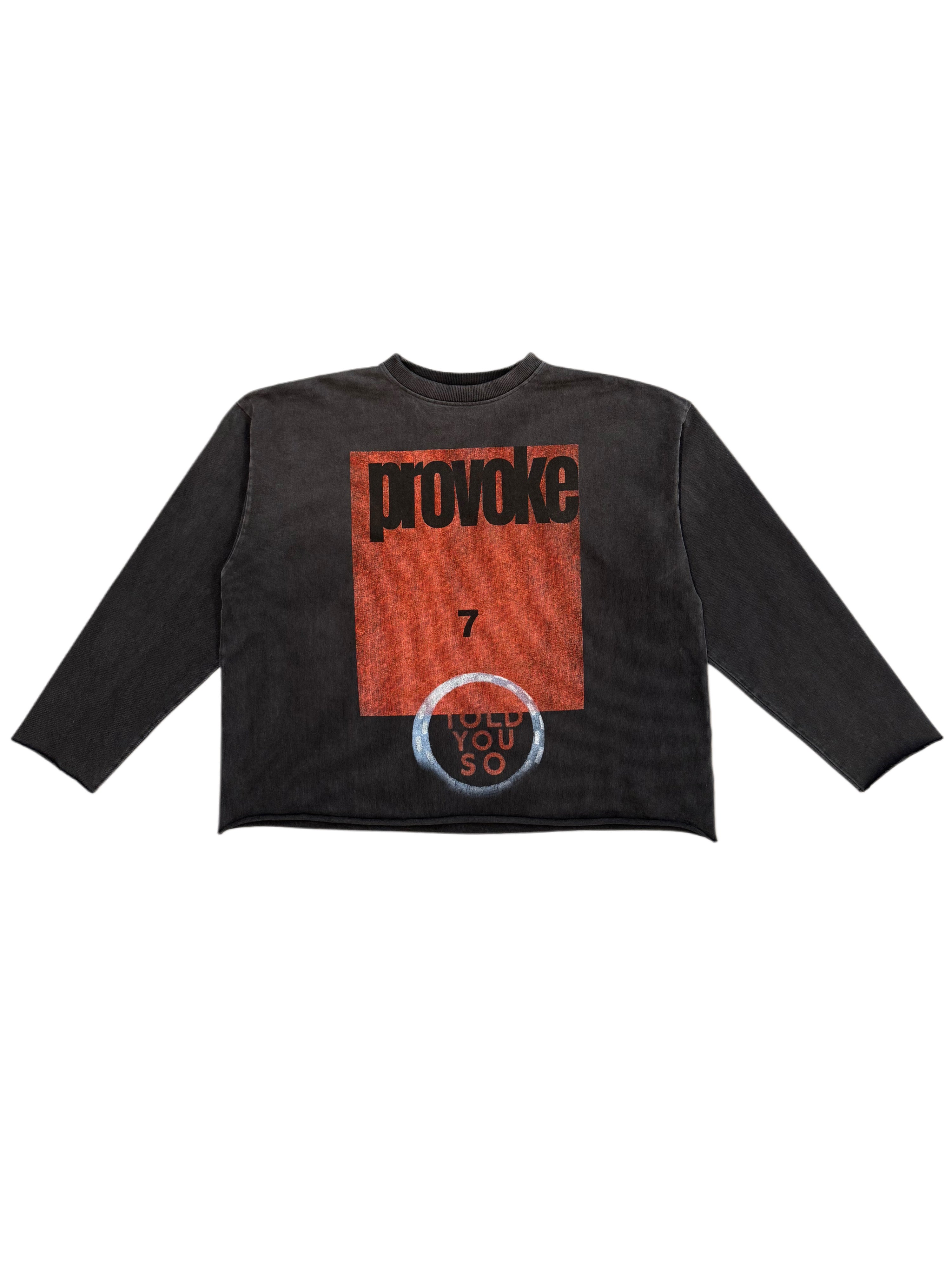 ASTRUM PROVOKE LS TEE - WASHED BLACK