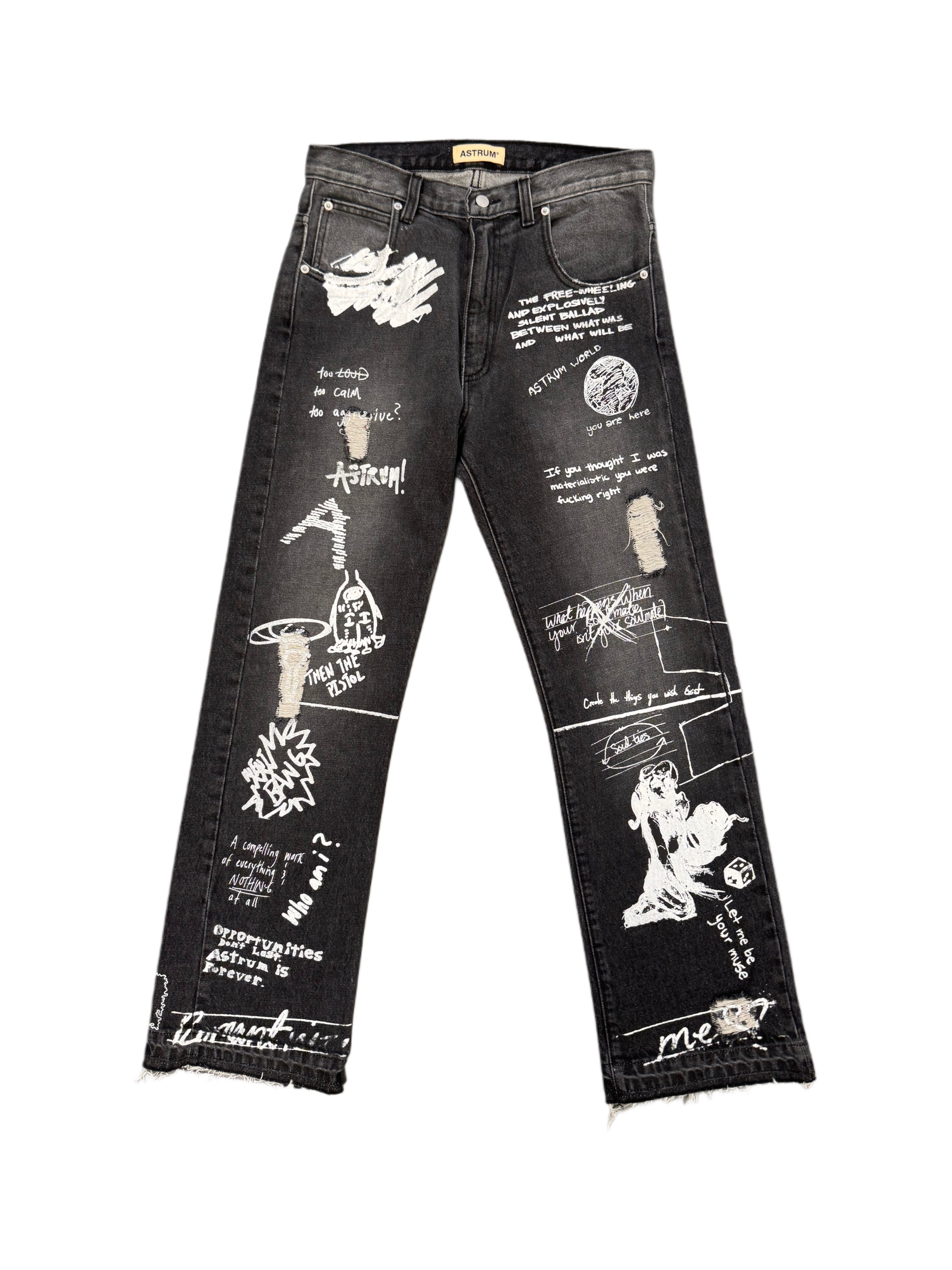 ASTRUM DEDICATION DENIM - WASHED BLACK