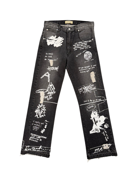 ASTRUM DEDICATION DENIM - WASHED BLACK