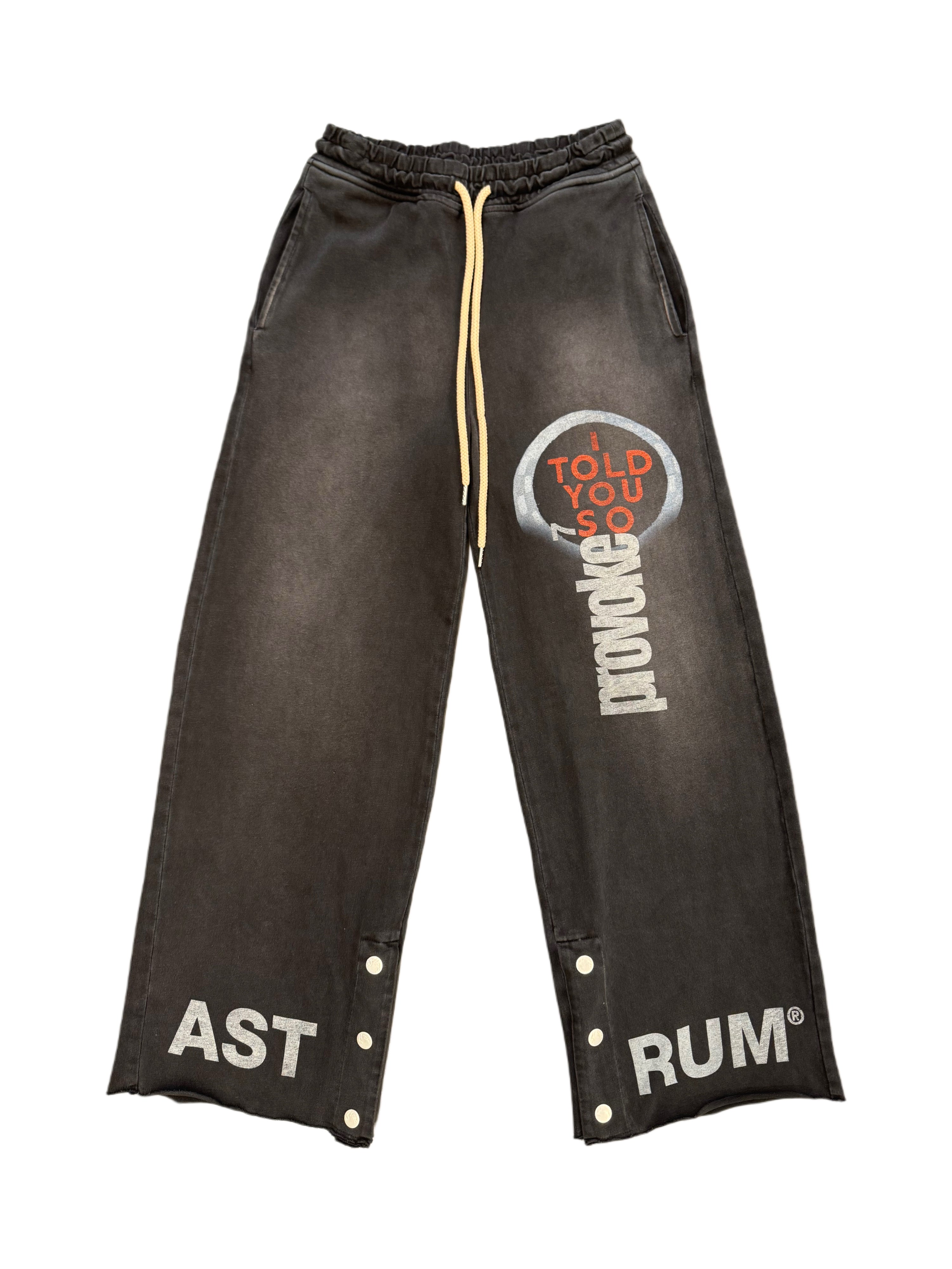 ASTRUM PROVOKE SWEATPANT - BLACK