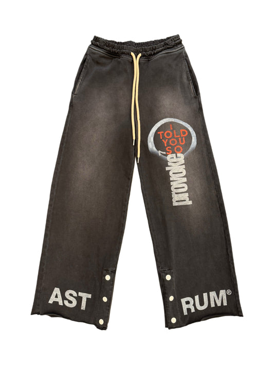 ASTRUM PROVOKE SWEATPANT - BLACK