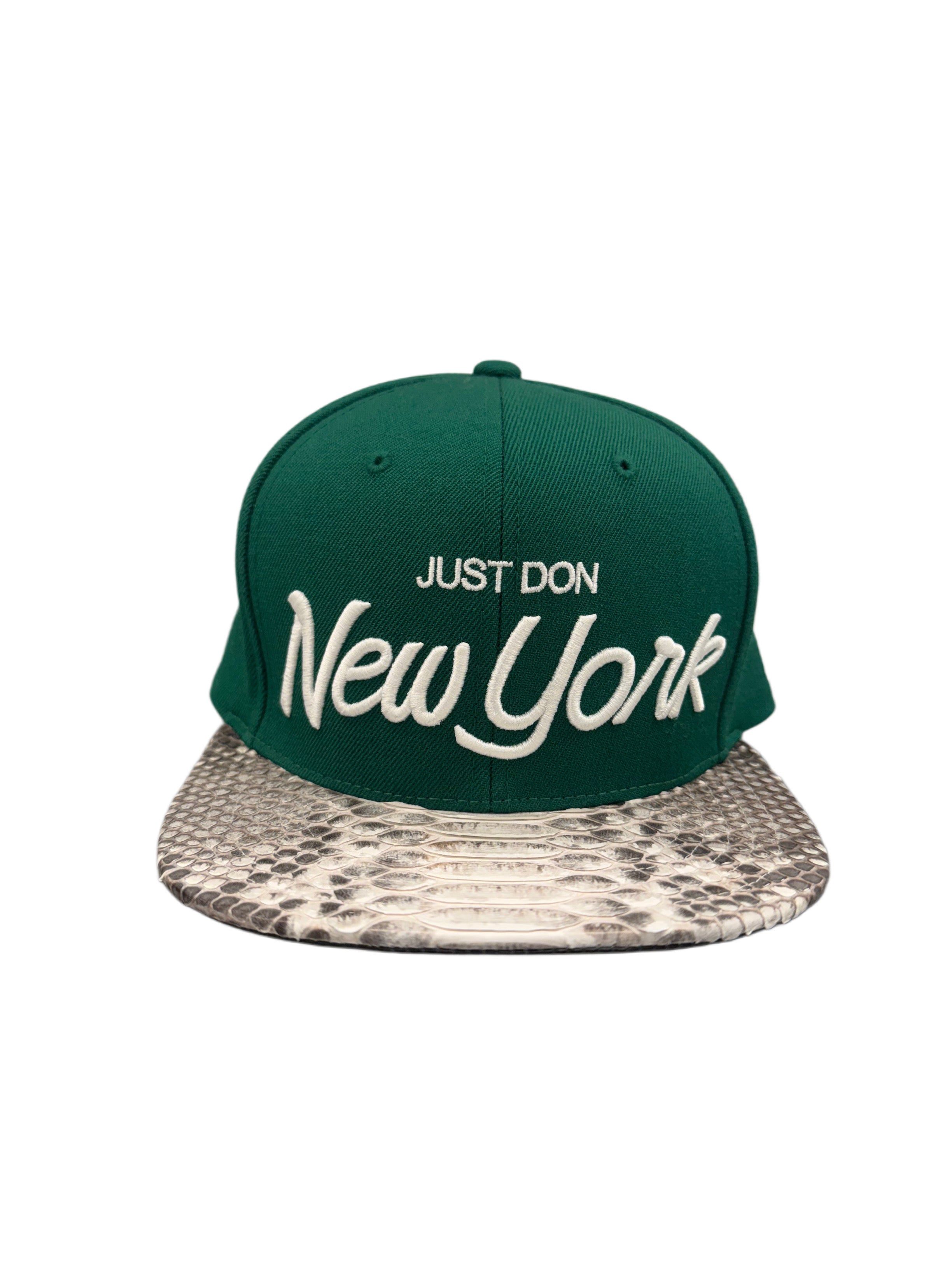 Just Don New York Green/Natural Brim