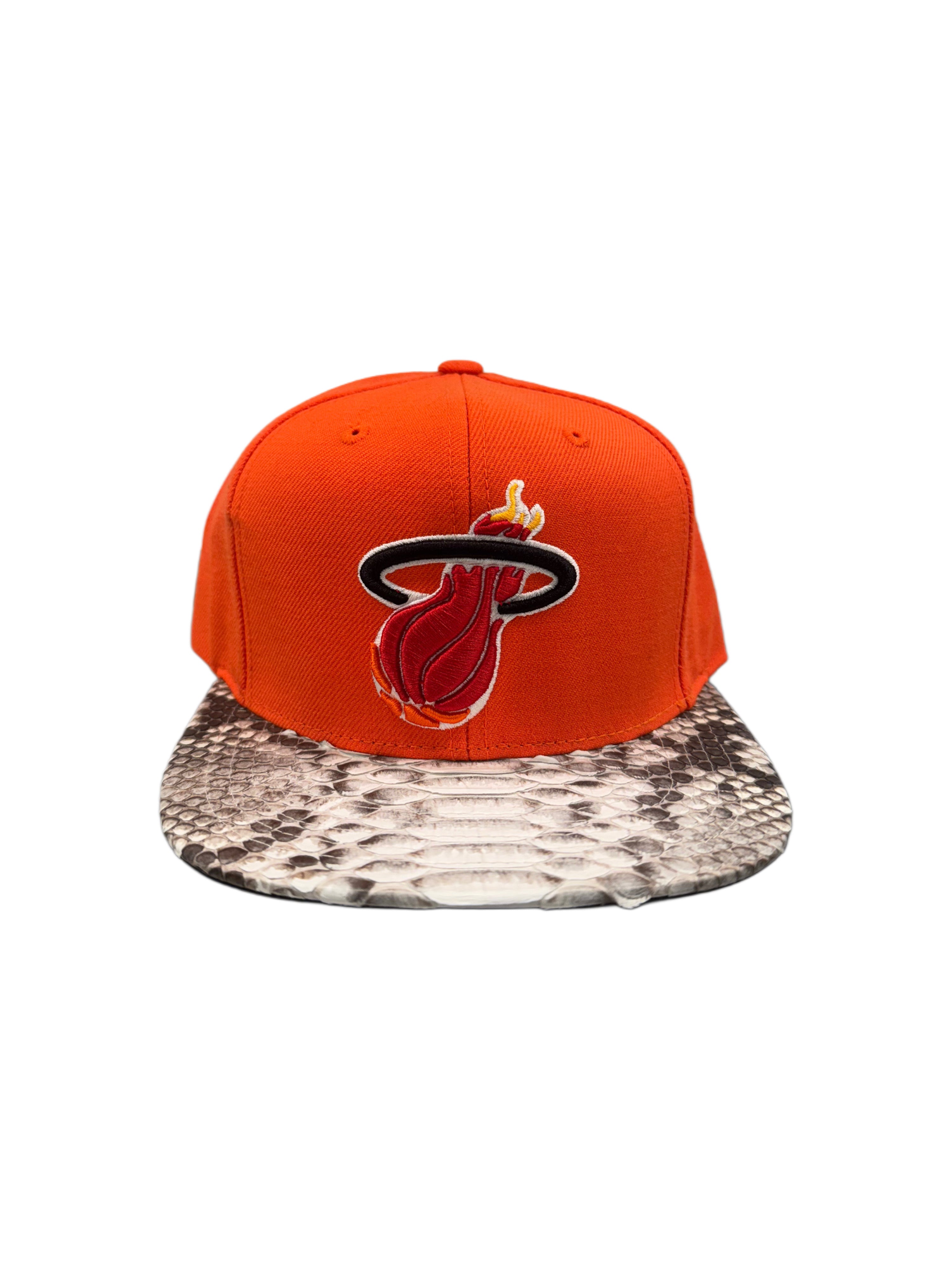 Just Don Miami Heat Orange/Natural Brim