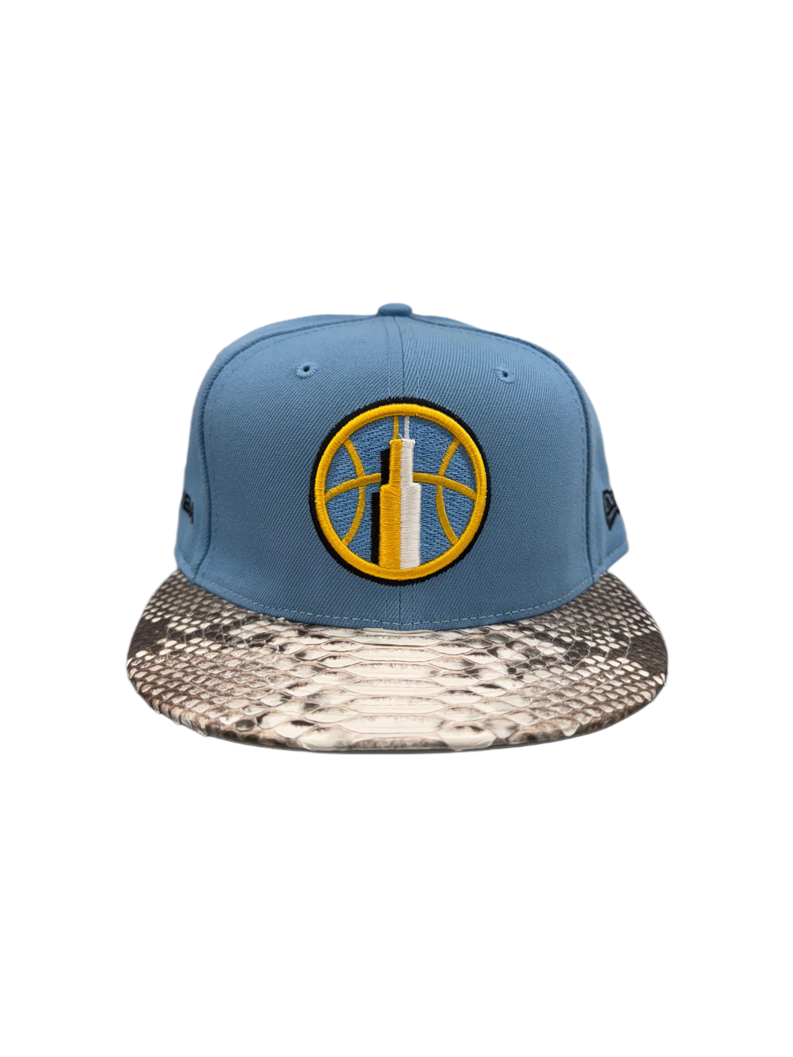 Just Don Chicago Sky Baby Blue/Natural Brim