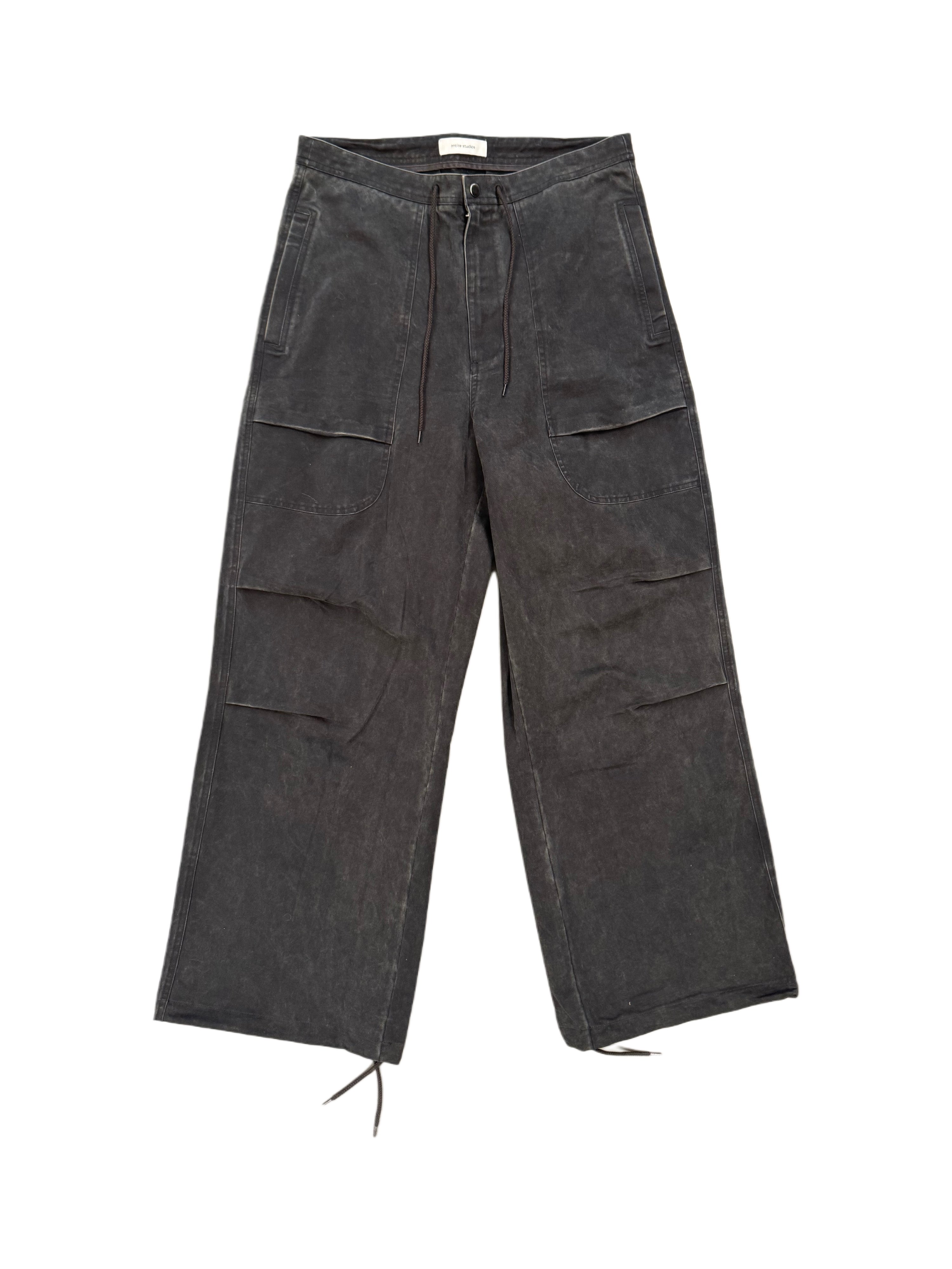 ENTIRE STUDIOS BARREN CARGO WASHED BLACK