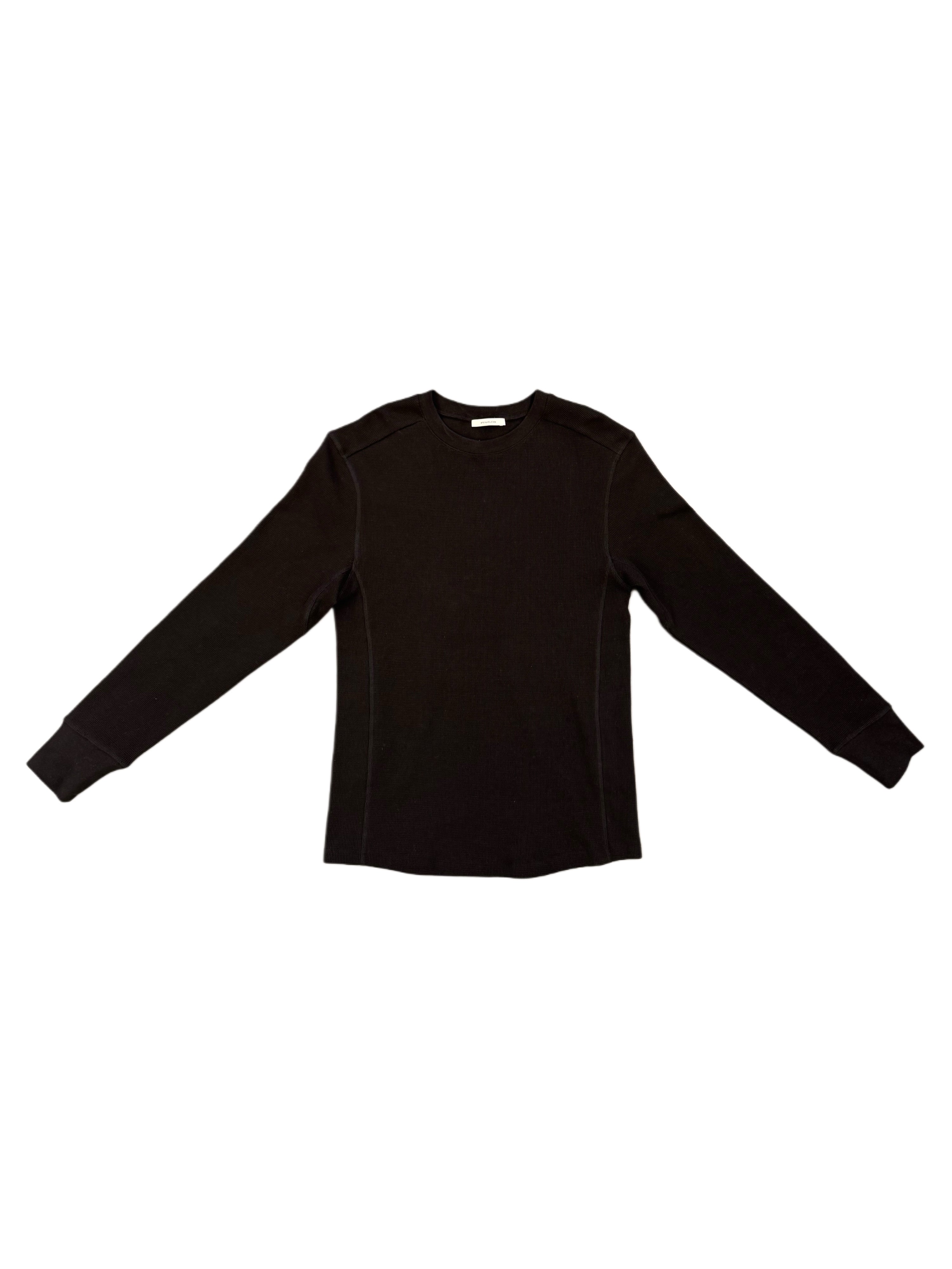 ENTIRE STUDIOS THERMAL LONG SLEEVE BLACK