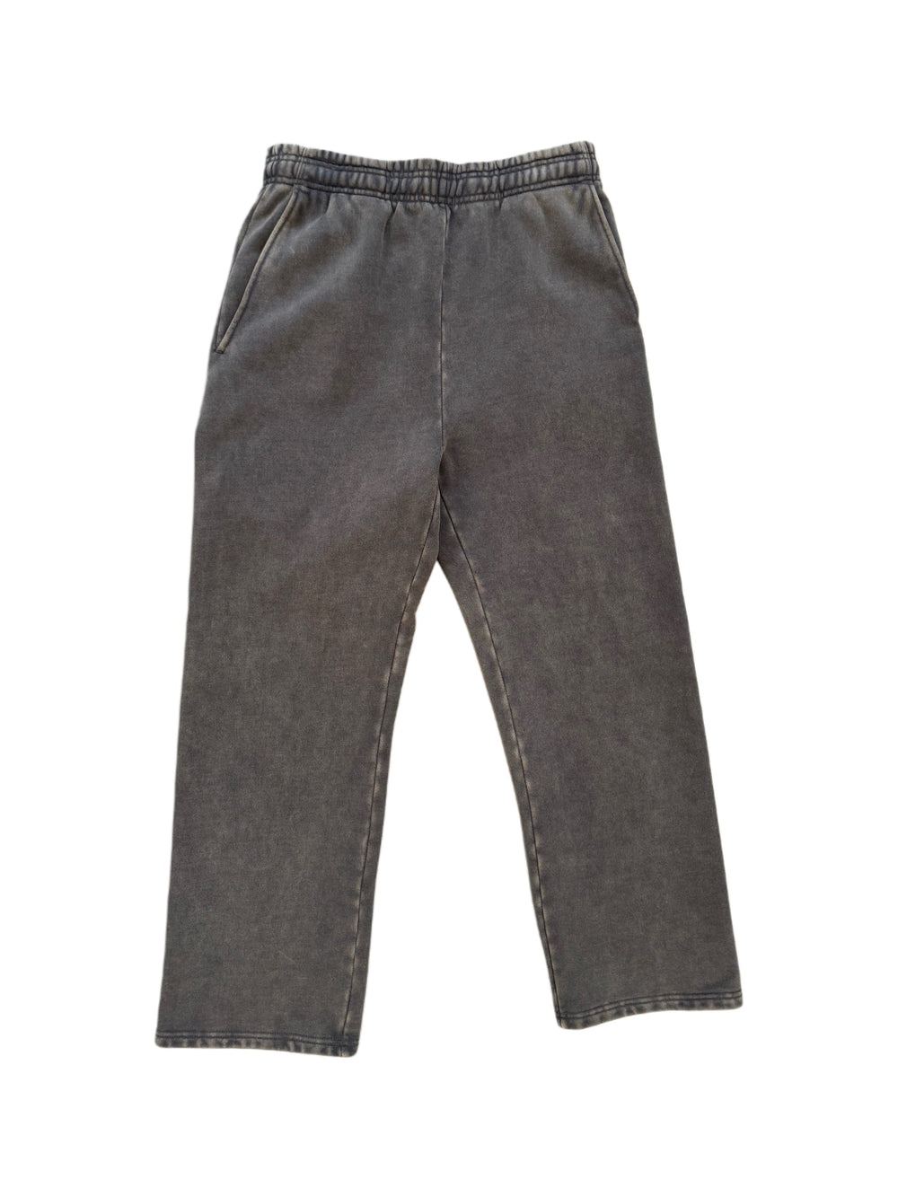 ENTIRE STUDIOS STRAIGHT LEG SWEATPANT WASHED BLACK