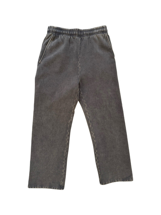 ENTIRE STUDIOS STRAIGHT LEG SWEATPANT WASHED BLACK