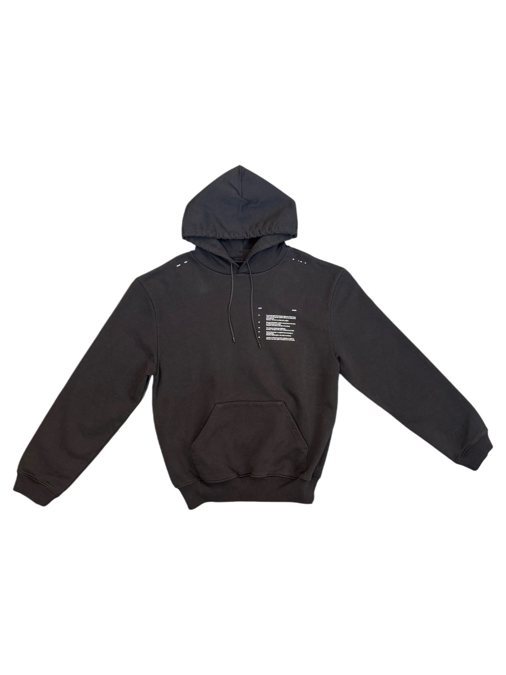 HELIOT EMIL PHOTON HOODIE BLACK