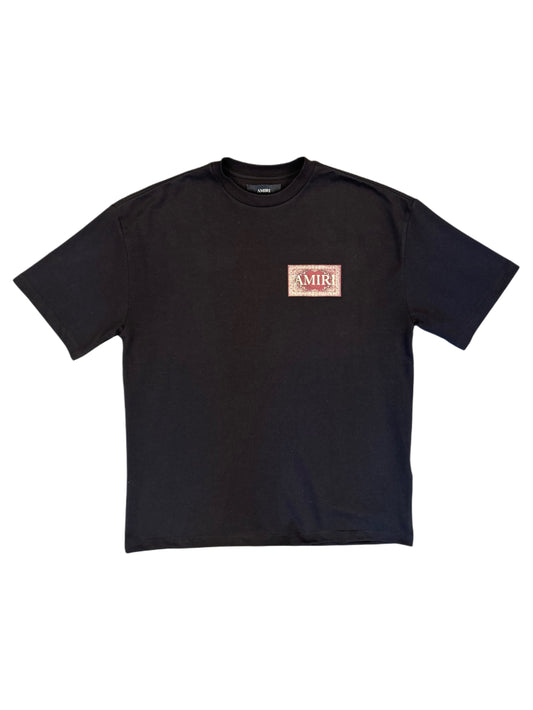 AMIRI BANDANA OS TEE BLACK