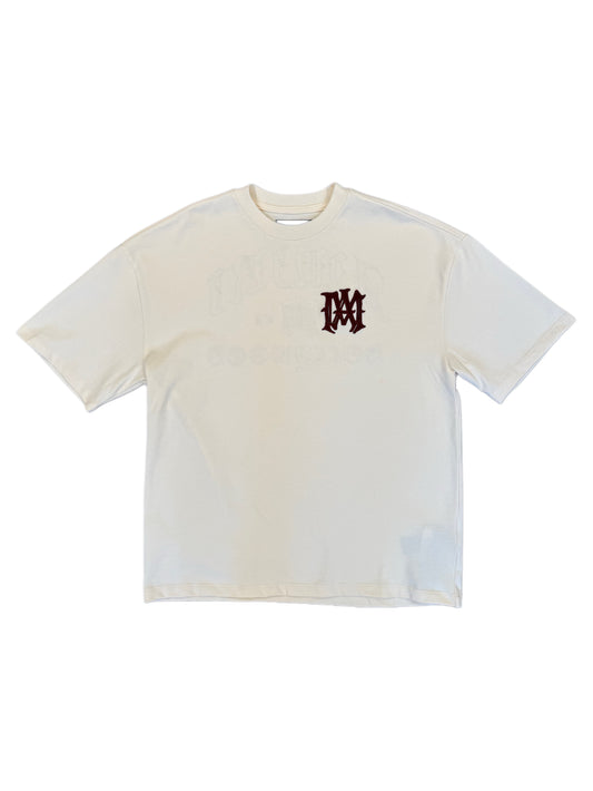 AMIRI HOLLYWOOD OS TEE IVORY