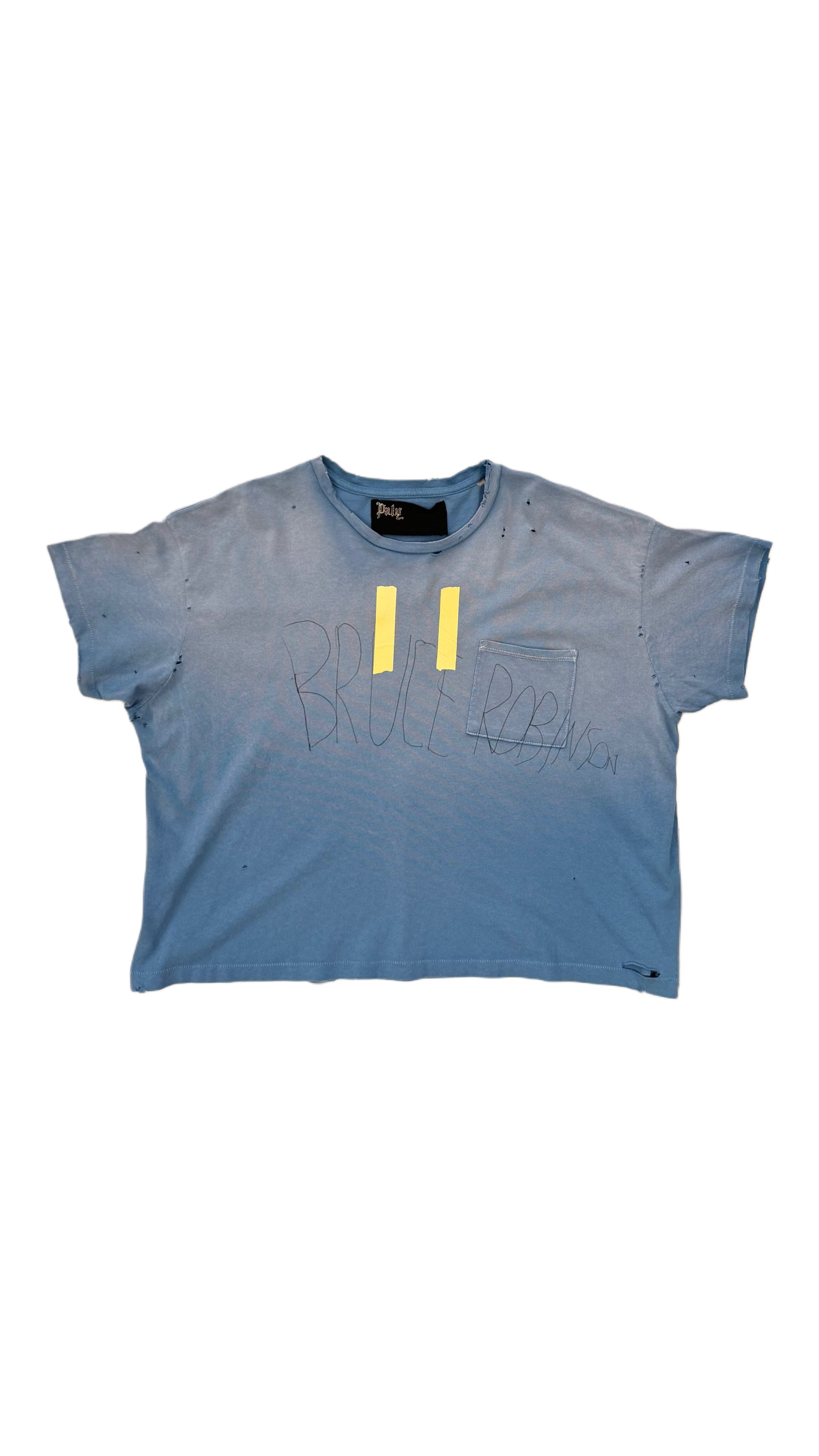 Paly Bruce Pocket Tee Light Blue