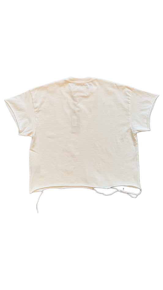 THE SEKRIT SAINTS DEVIL BAND T-SHIRT VINTAGE WHITE