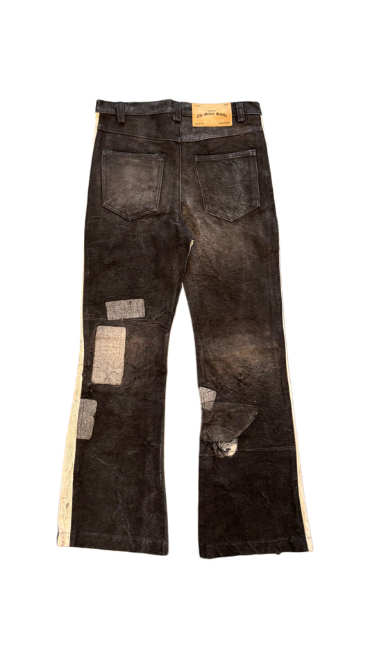 THE SEKRIT SAINTS WESTERN FLARE PANT BLACK MAILBAG