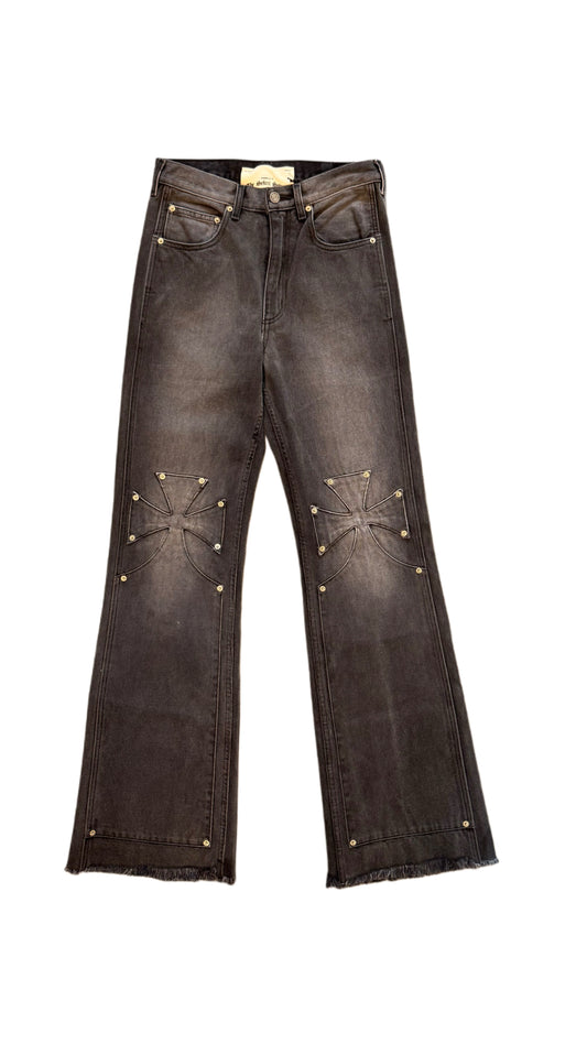 THE SEKRIT SAINTS CHOPPER CARPENTER PANT VINTAGE BLACK