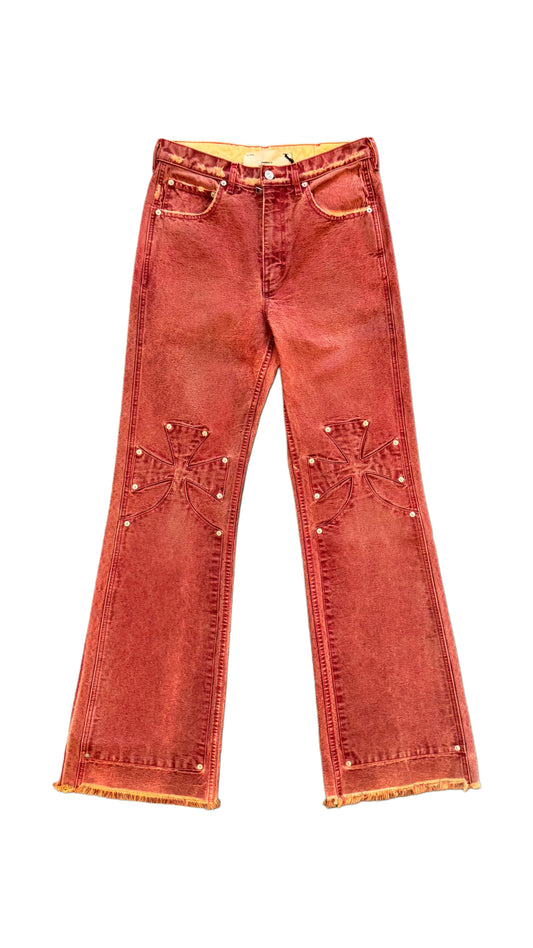 THE SEKRIT SAINTS CHOPPER CARPENTER PANT DIRTY RED
