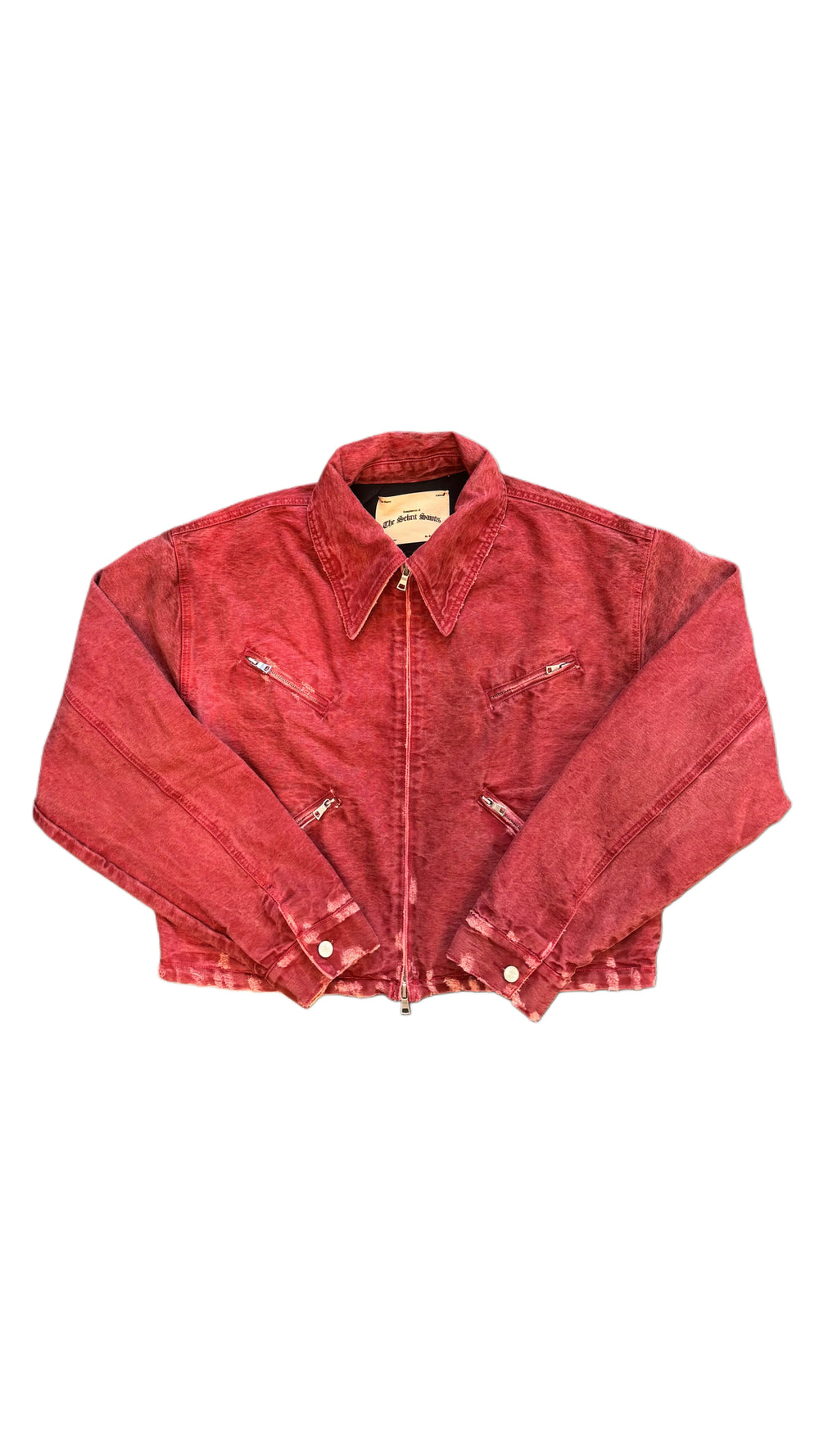 THE SEKRIT SAINTS X JACKET DIRTY RED