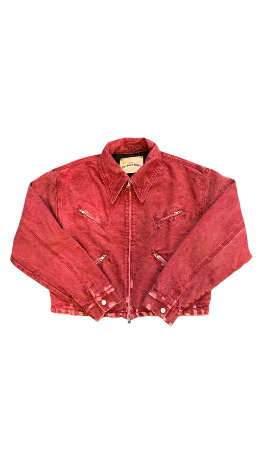 THE SEKRIT SAINTS X JACKET DIRTY RED
