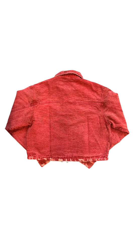THE SEKRIT SAINTS X JACKET DIRTY RED