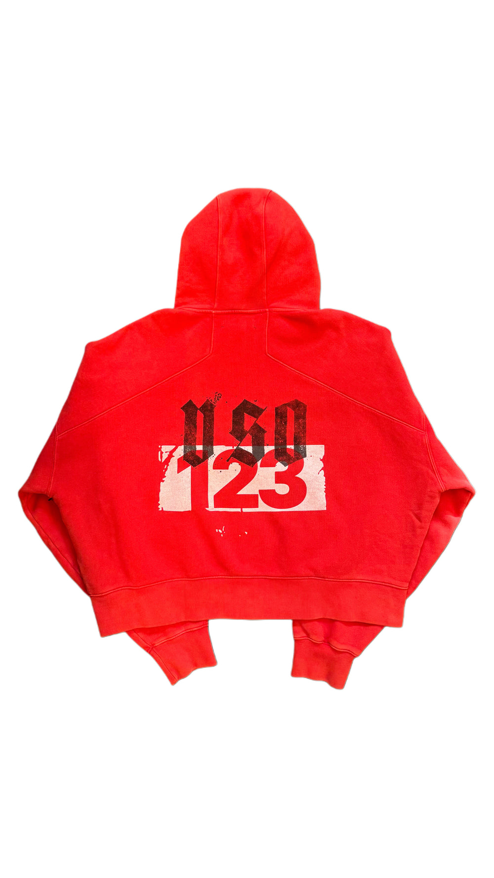 RIVINGTON ROI REBIS MEMBERSHIP USO ZIP HOODIE RED