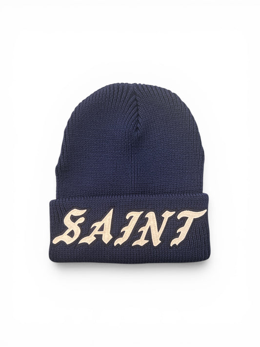 SAINT MICHAEL SAINT KNIT CAP NAVY
