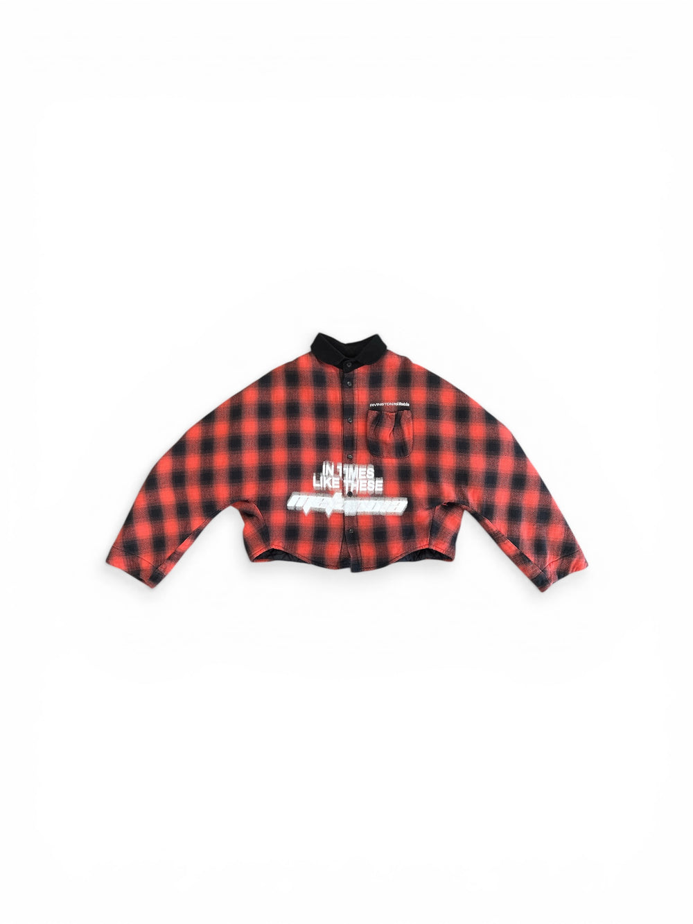 RIVINGTON ROI REBIS IN TIMES LIKE THESE ABRAXAS RED PLAID