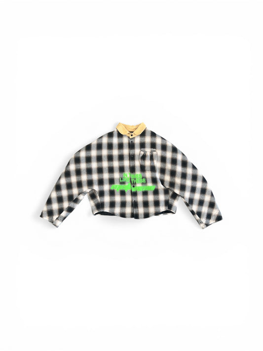 RIVINGTON ROI REBIS IN TIMES LIKE THESE ABRAXAS BLACK PLAID