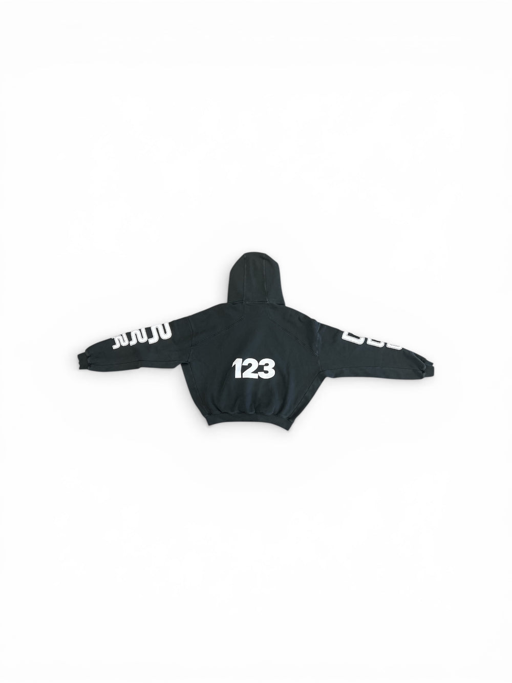 RIVINGTON ROI REBIS METANOIA USO CVA HOODIE JET BLACK