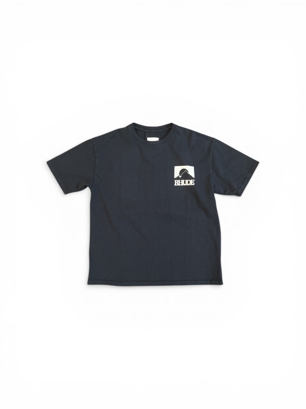 RHUDE MOONLIGHT PACK TEE VINTAGE BLACK/ WHITE