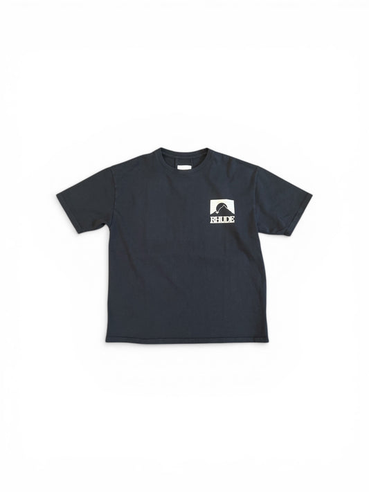 RHUDE MOONLIGHT PACK TEE VINTAGE BLACK/ WHITE