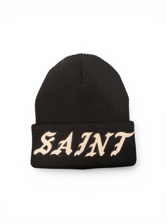 SAINT MICHAEL SAINT KNIT CAP BLACK
