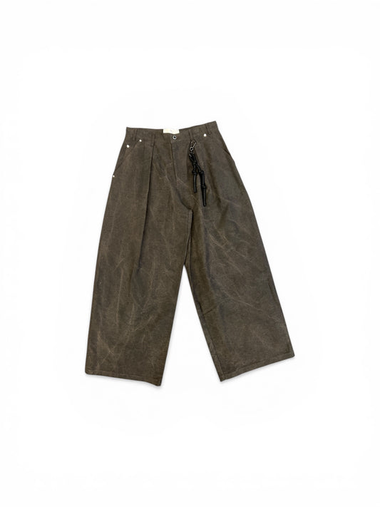 SONG FOR THE MUTE SUPER BAGGY PANT BLACK