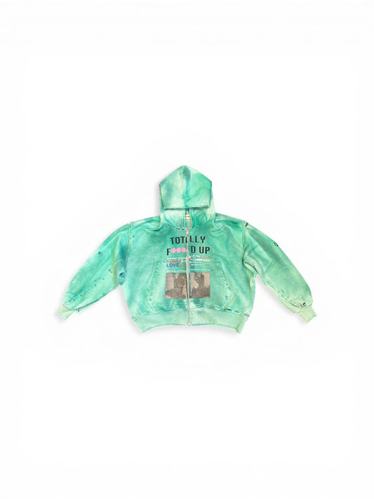 ASTRUM TFU ZIP HOODIE GREEN