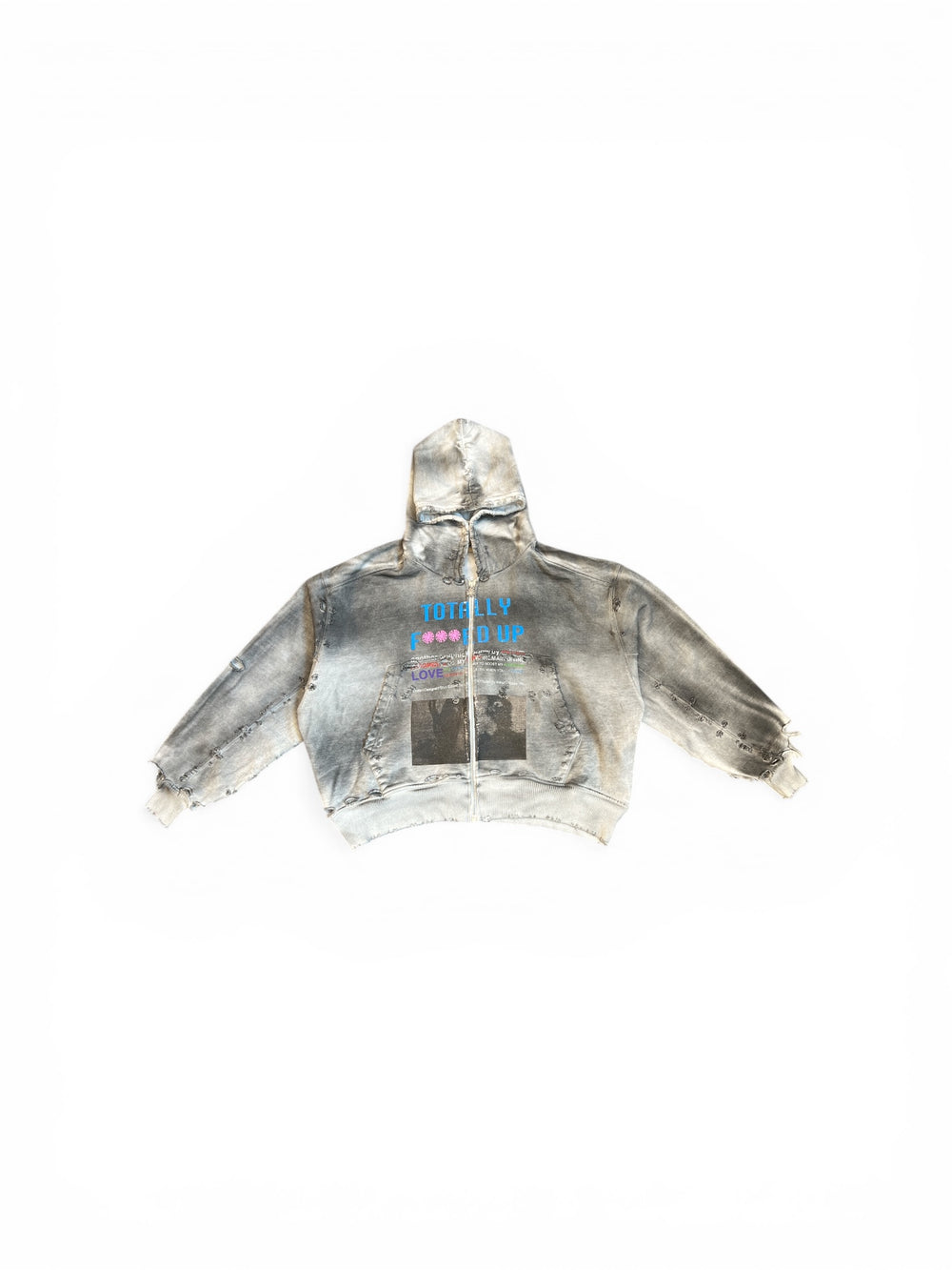 ASTRUM TFU ZIP HOODIE GREY