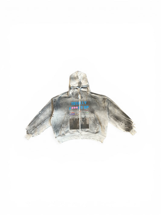 ASTRUM TFU ZIP HOODIE GREY