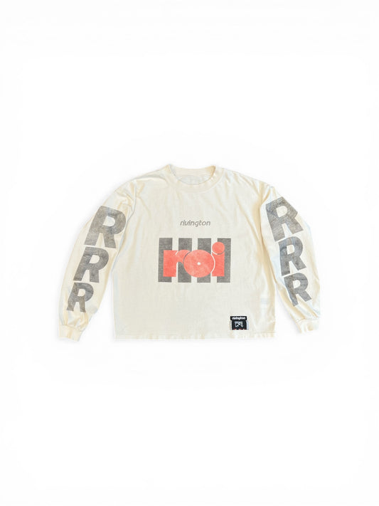 RIVINGTON ROI REBIS ROI GARDEN LS TEE MAX WHITE