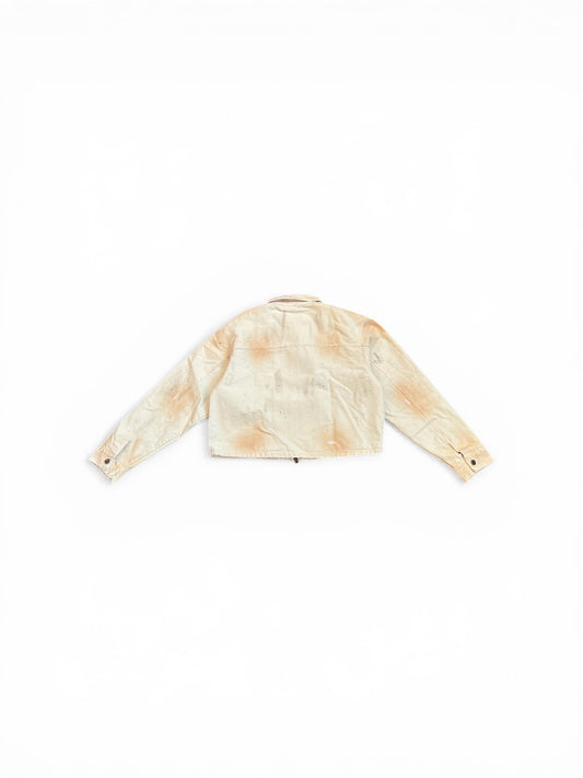 THE SEKRIT SAINTS X JACKET DIRTY WHITE