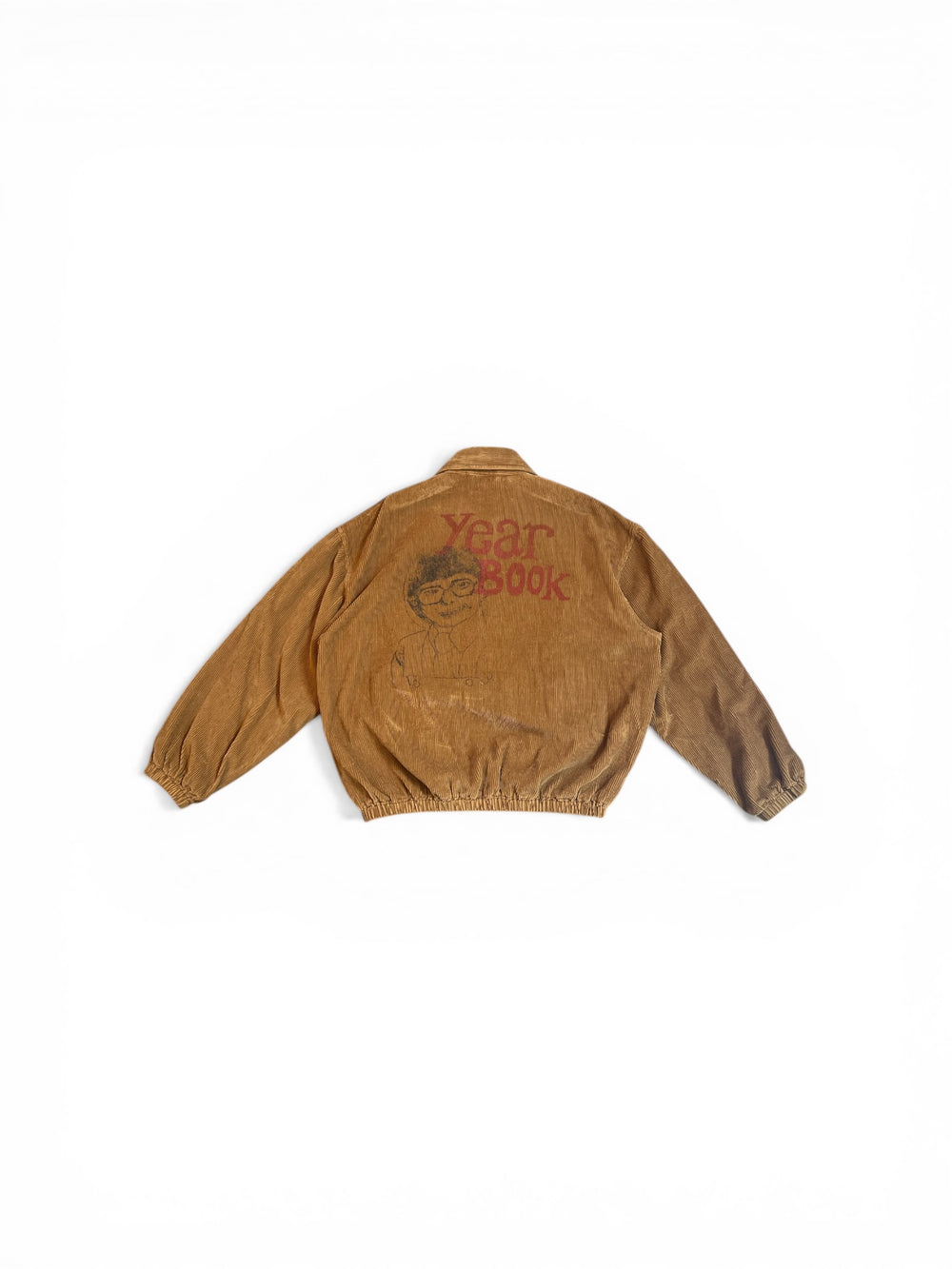 SONG FOR THE MUTE SCHOOL PORTRAIT COACH BOMBER CAMEL FADE OUT