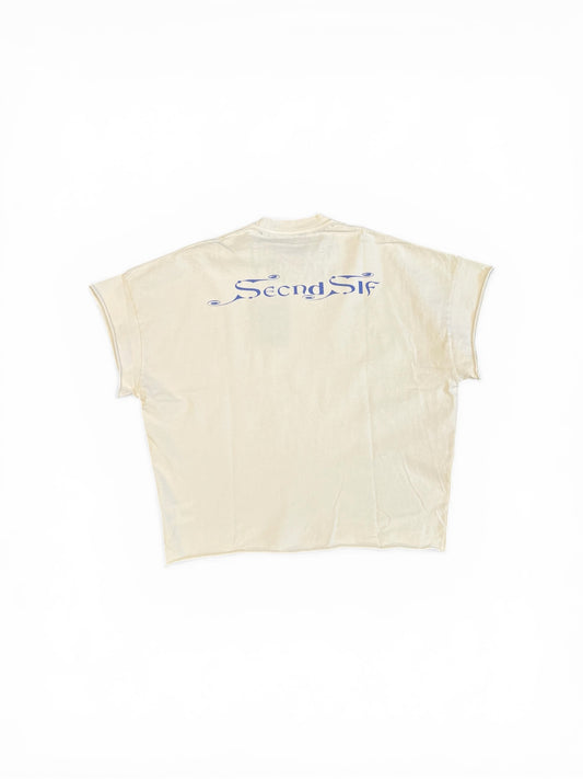SECNDSLF GOD SENT CAP SLEEVE WHITE