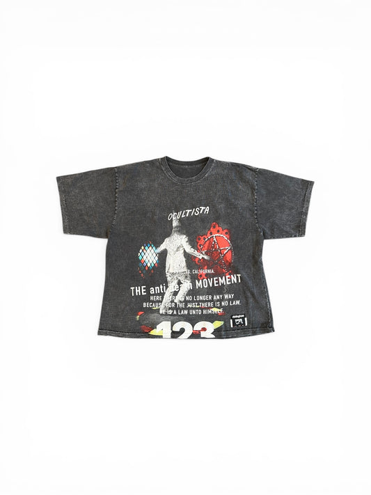 RIVINGTON ROI REBIS THEOSOPHIC CVA TEE MECHANIC BLACK