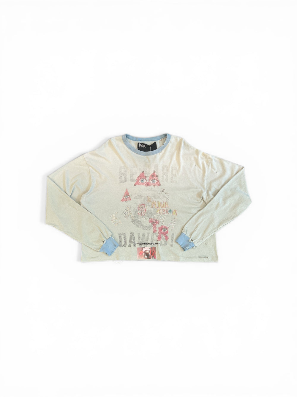 Paly Mstr Me Tonal L/S Tee Baby Blue
