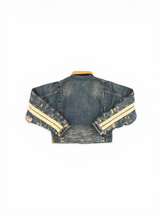 RIVINGTON ROI REBIS DENIM TRAPPIST TRUCKER INDIGO