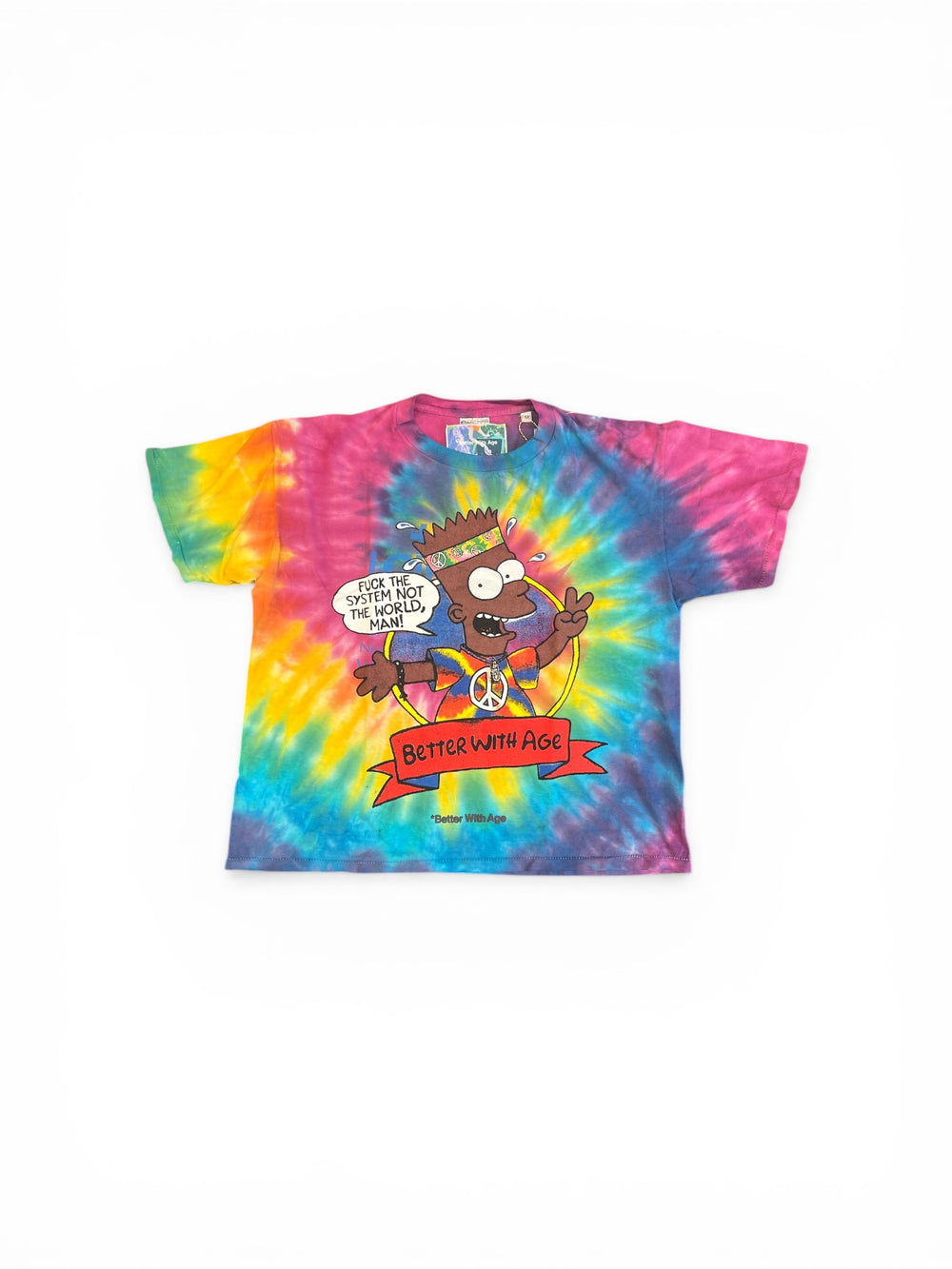 BETTER WITH AGE WORSER TIE DYE TEE